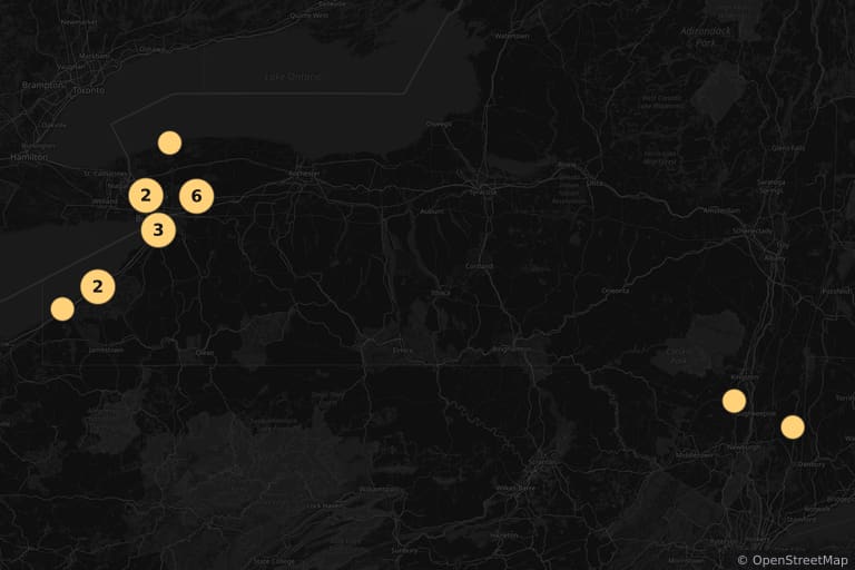 Carte des lieux de tournage de Sans un bruit 2 (2021)