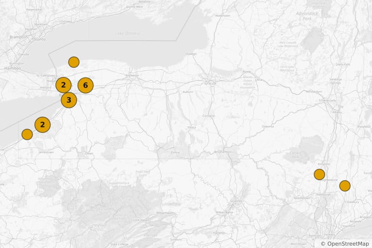 Carte des lieux de tournage de Sans un bruit 2 (2021)
