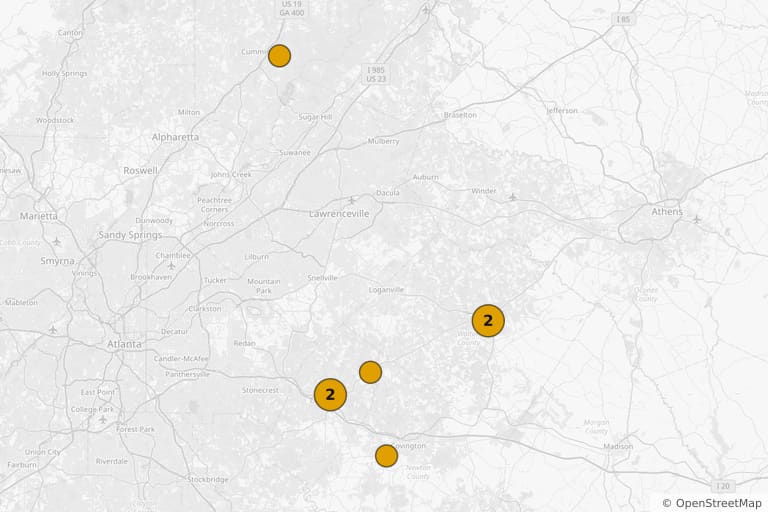 Mappa dei luoghi delle riprese di American Pie: Ancora insieme (2012)