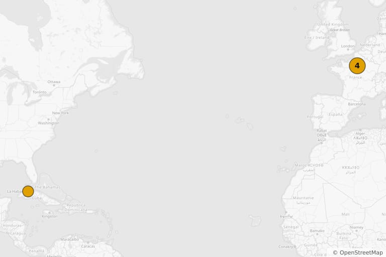 Mapa miejsc kręcenia filmu Powrót do początku (2011)
