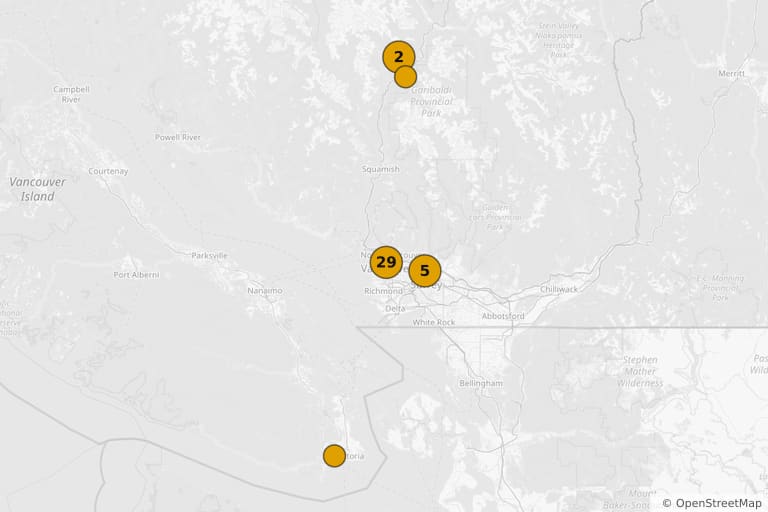 Mapa miejsc kręcenia filmu Deadpool 2 (2018)