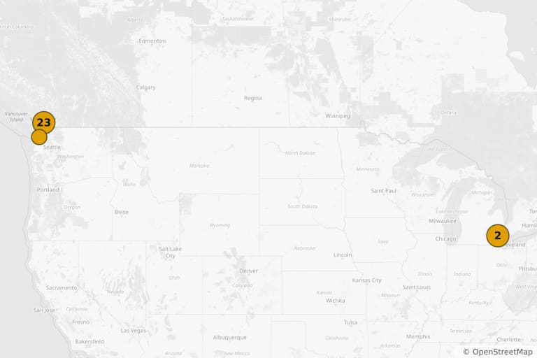 Mapa dos locais de filmagem de Deadpool (2016)