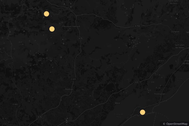 Carte des lieux de tournage de Demain nous appartient - Le Piège (2019)