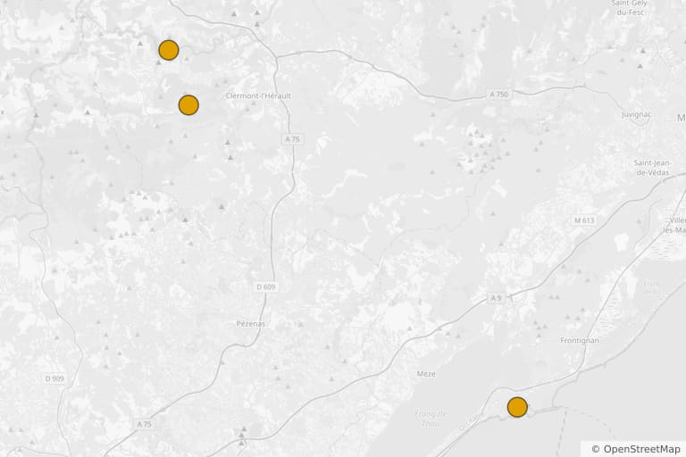 Carte des lieux de tournage de Demain nous appartient - Le Piège (2019)