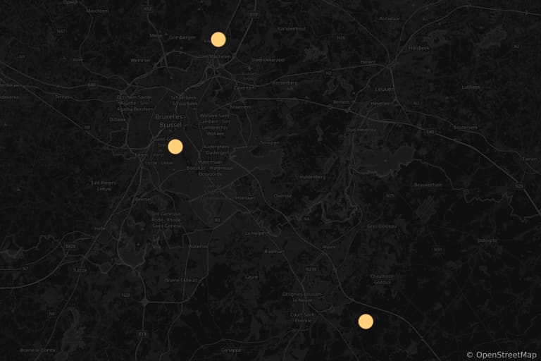 Mappa dei luoghi delle riprese di Ducobu 3 (2020)