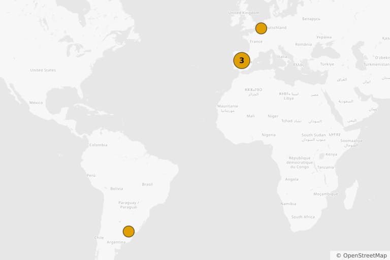 Mapa dos locais de filmagem de O Silêncio dos Outros (2018)