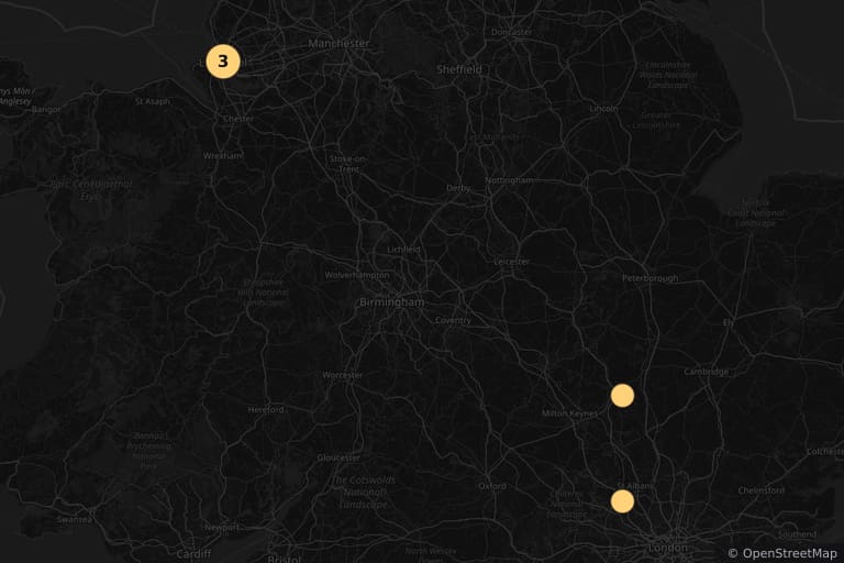 Mapa miejsc kręcenia filmu Fantastyczne zwierzęta i jak je znaleźć (2016)