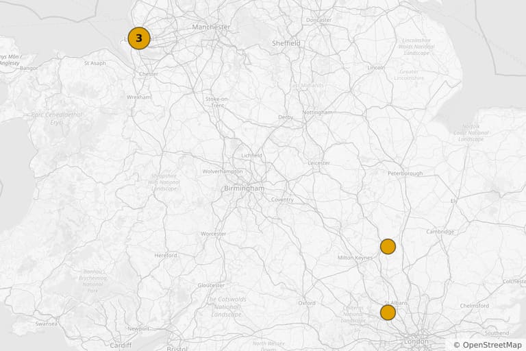 Mapa miejsc kręcenia filmu Fantastyczne zwierzęta i jak je znaleźć (2016)