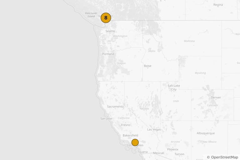 Mapa miejsc kręcenia filmu Halloween: Resurrection (2002)