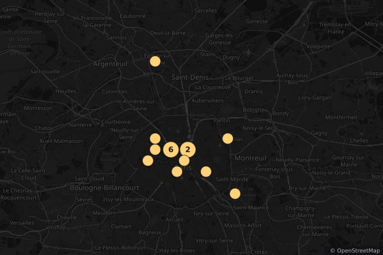 Mapa dos locais de filmagem de Papai Noel é um Picareta (1982)