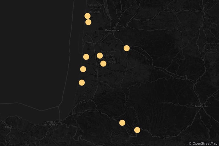 Mapa dos locais de filmagem de Amor à Primeira Briga (2014)