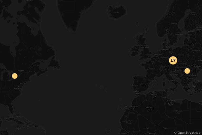 Mappa dei luoghi delle riprese di Nosferatu (2024)