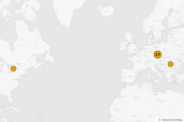 Mappa dei luoghi delle riprese di Nosferatu (2024)