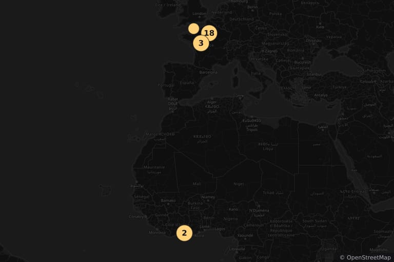Mapa miejsc kręcenia filmu Za jakie grzechy, dobry Boże? (2014)