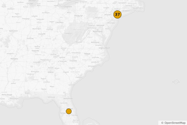 Mapa dos locais de filmagem de Não Tenho Troco (1990)
