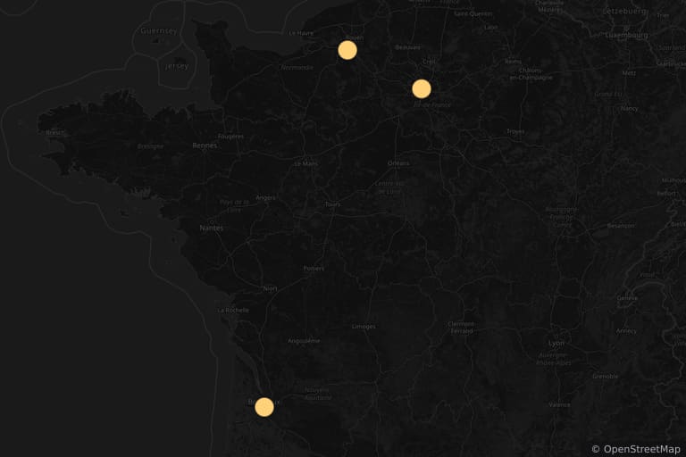 Carte des lieux de tournage de Robert et le Diable (2024)