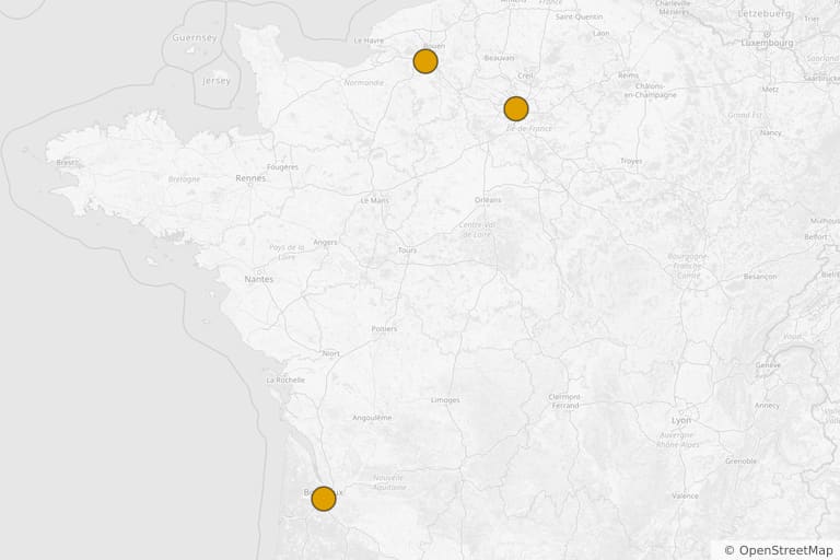 Carte des lieux de tournage de Robert et le Diable (2024)