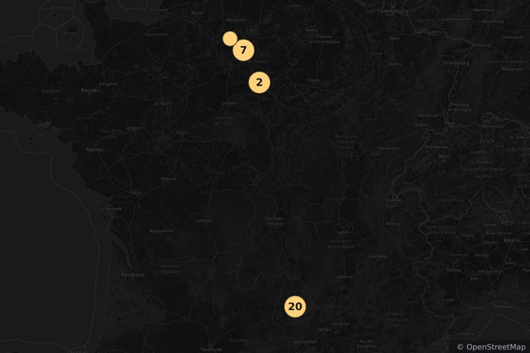 Carte des lieux de tournage de Scout toujours… (1985)