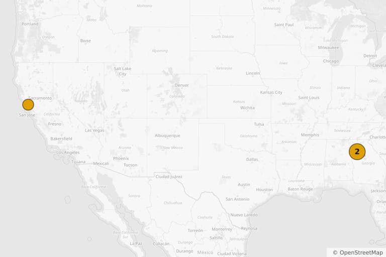 Mapa miejsc kręcenia filmu Krzyk 7 (2026)