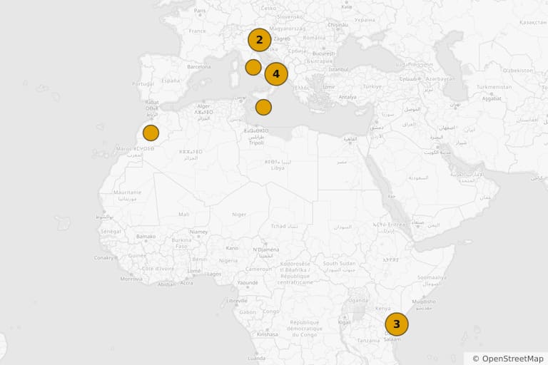 Mapa miejsc kręcenia filmu Tolo Tolo (2020)