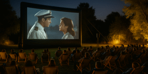 Soirée Cinéma Plein Air – Écran Géant & Sonorisation Professionnelle
