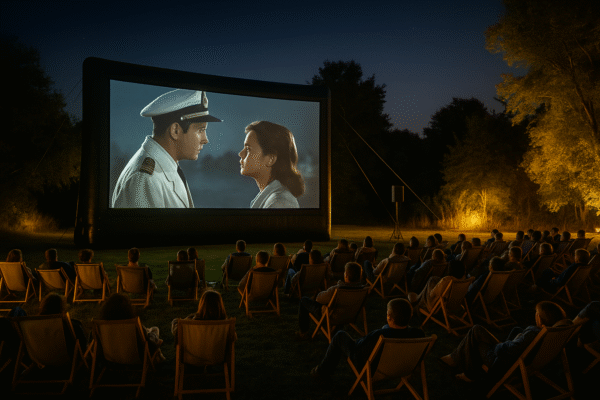 Soirée Cinéma Plein Air – Écran Géant & Sonorisation Professionnelle